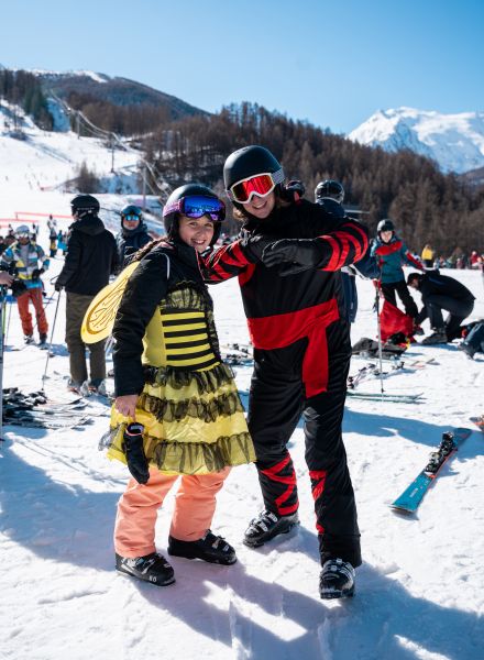 Carnaval, station de ski Les Orres, Alpes du sud