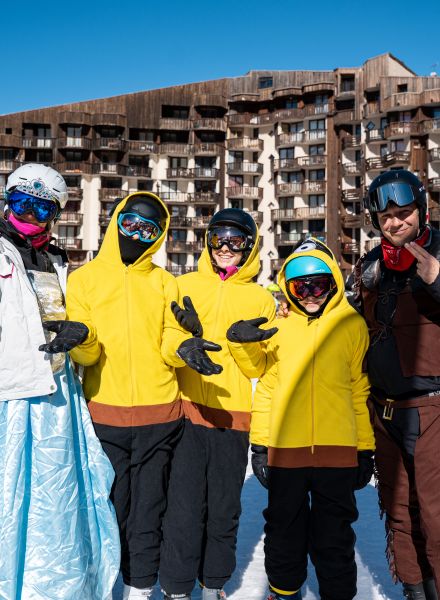Carnaval, station de ski Les Orres, Alpes du sud
