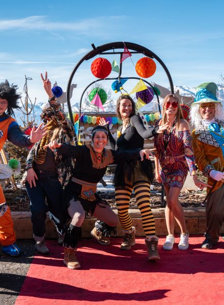 Carnaval Les Orres, station de ski dans les hautes-Alpes