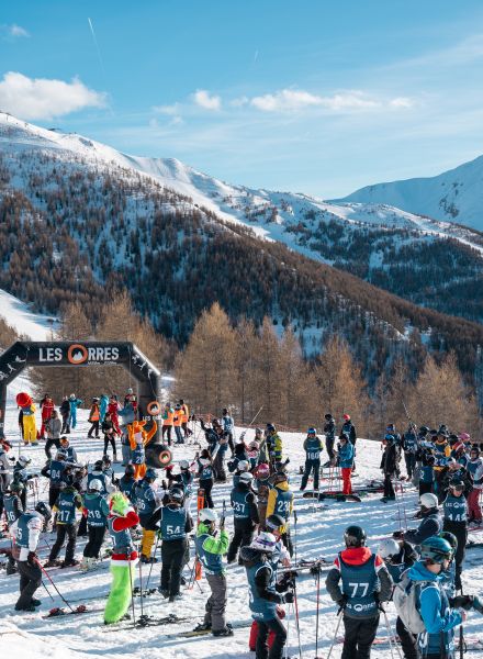 Dévale des Orres, station de ski Hautes-Alpes