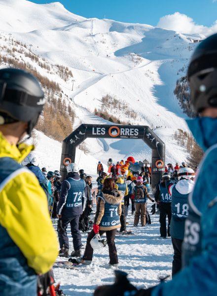 Dévale des Orres, station de ski Hautes-Alpes