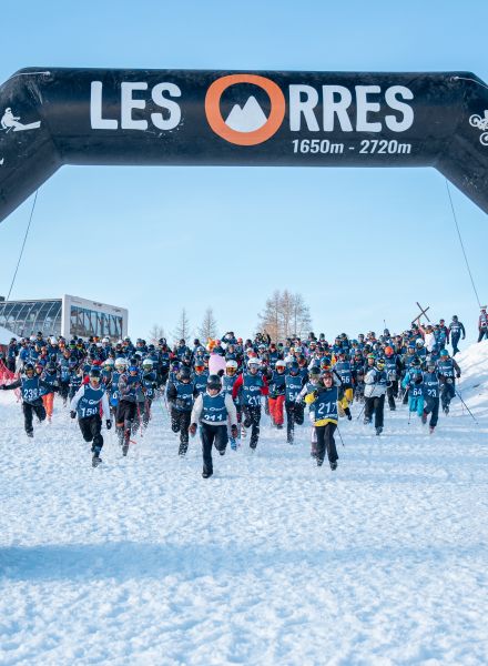 Dévale des Orres, station de ski Hautes-Alpes