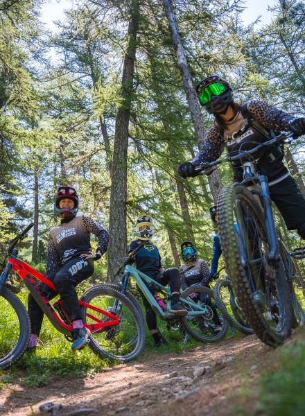 Les Orres Bike Park VTT DH dans les Alpes du sud