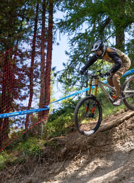 Les Orres Bike Park piste Black Patrol, VTT Hautes-Alpes