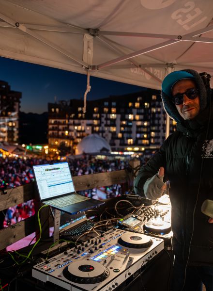 Nouvel an dans la station de ski Les Orres, Alpes du sud