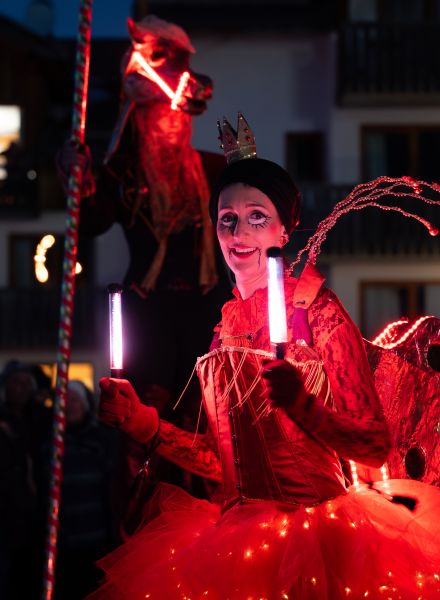 feeries noel aux Orres, ski et fêtes de fin d'année dans les Alpes du sud
