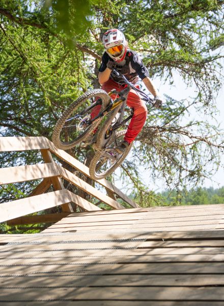 Opening les Orres bike park VTT Hautes Alpes