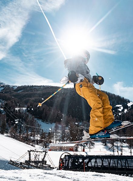 Snowpark les Orres, station de ski Alpes du sud