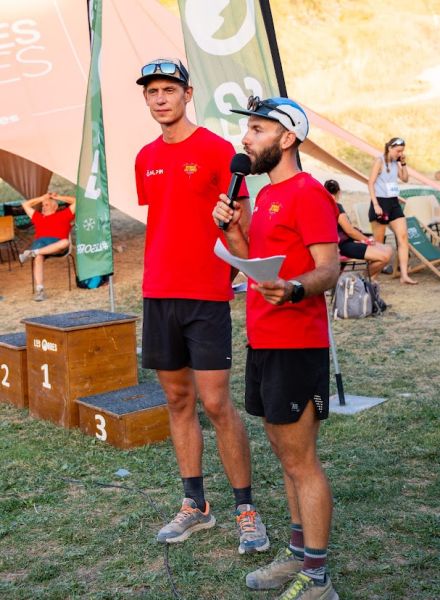 Skyrace course trail aux Orres, Hautes-Alpes