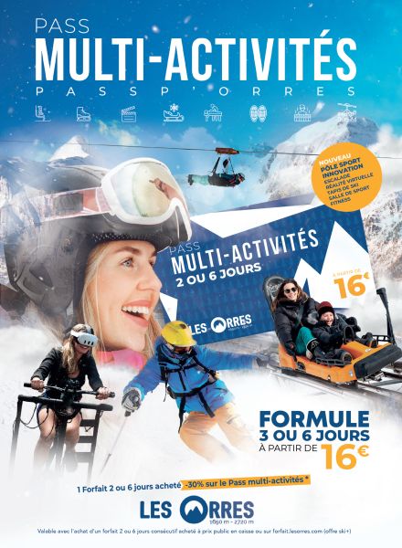 Pass multi-activités Passp'Orres Hiver 2024-2025- Les Orres