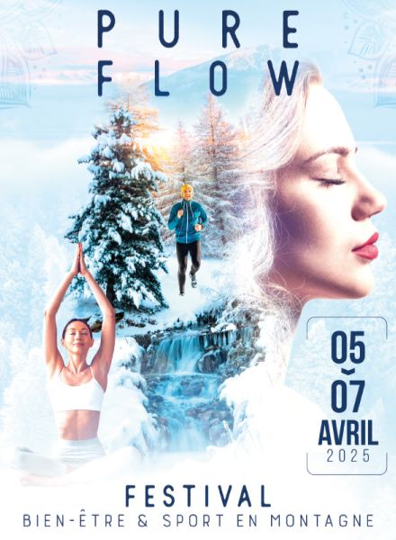 Pure flow festival sport et bien être en montagne, Les Orres, Hautes-Alpes