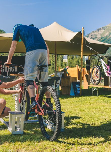 ROCKSHOX_LESORRES VTT DH Bike Park, Hautes-Alpes
