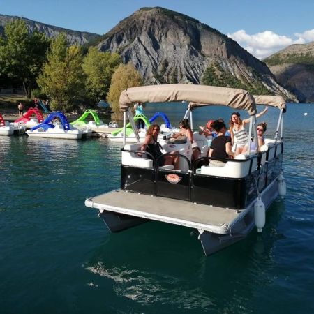 Bateau Ponton - Bois Vieux Nautisme ROUSSET