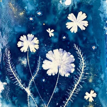 Ateliers Cyanotypes avec Sarah_Les Orres
