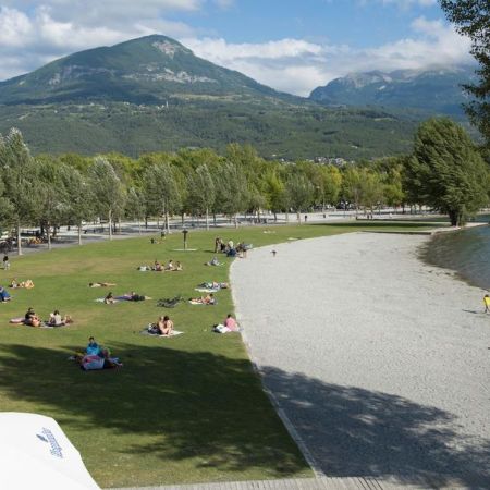 Plage du plan d'eau d'Embrun - Plage du plan d'eau d'Embrun