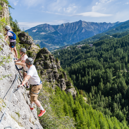 Via Ferrata de la Cascade_Les Orres - Via Ferrata de la Cascade_Les Orres