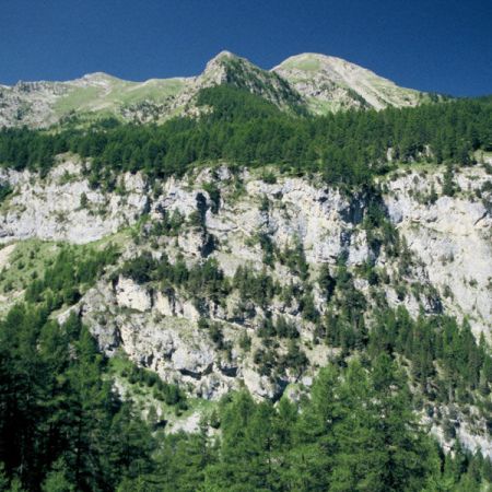 Les Via ferrata des Orres - Itinéraire de la via ferrata de la cascade