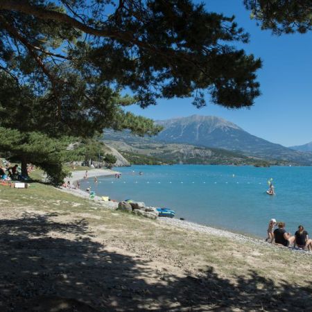 Plage des Trémouilles, Baie de Chanteloube - Chorges - Plage des Trémouilles, Baie de Chanteloube - Chorges