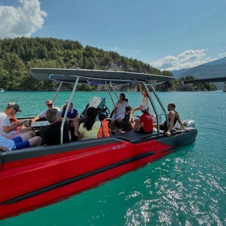 Serre Ponçon tour - Promenade en bateau - Apéro bateau_Savines-le-Lac - 