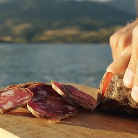 Apero serre poncon tour.jpg - Apéro bateau RIva Serre Ponçon