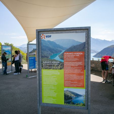 Belvédère du barrage de Serre-Ponçon - Belvédère du barrage de Serre-Ponçon