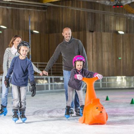 Jardin de glace à la patinoire_Les Orres - Jardin de glace à la patinoire_Les Orres