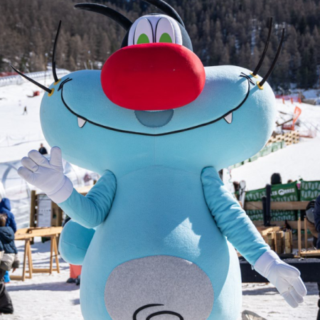 Rencontre avec la mascotte Oggy - Rencontre avec la mascotte Oggy