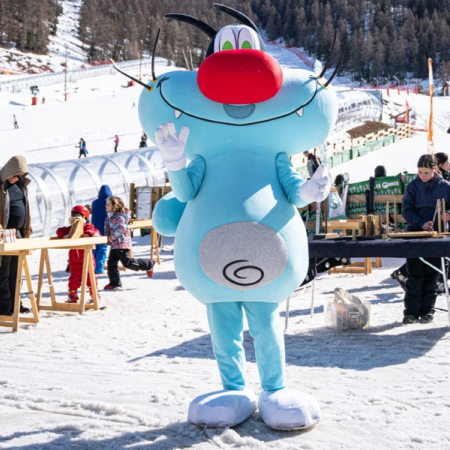 Rencontre avec la mascotte Oggy - Rencontre avec la mascotte Oggy