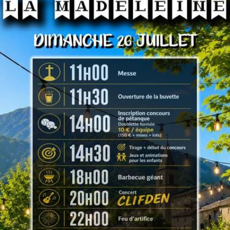 Fête de La Madeleine_Les Orres - Fête de La Madeleine_Les Orres