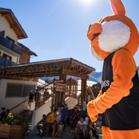 Rencontre avec l'Happy, notre mascotte_Les Orres - Rencontre avec l'Happy, notre mascotte_Les Orres