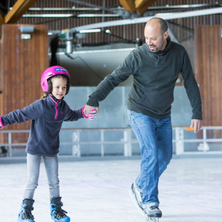 Rencontre avec L'Happy à la patinoire_Les Orres - Rencontre avec L'Happy à la patinoire_Les Orres