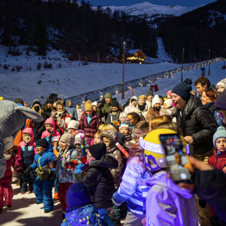Féerie d'hiver : Descente aux flambeaux de l'ESI - Féerie d'hiver : Descente aux flambeaux de l'ESI