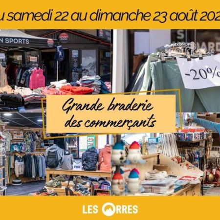Braderie des commerçants_Les Orres - Braderie des commerçants_Les Orres