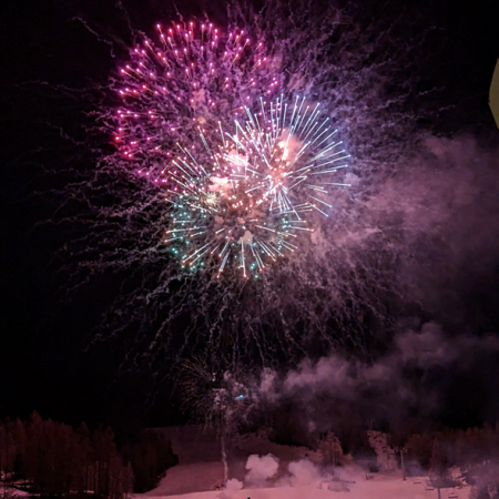 Nouvel an : ski show de l'ESF, descente aux flambeaux et grand feu d'artifice_Les Orres