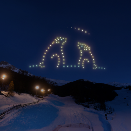 Spectacle de drones_Les Orres