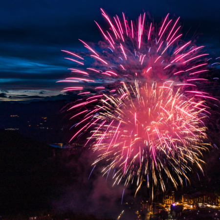 Feu d'artifice_Les Orres - Feu d'artifice_Les Orres