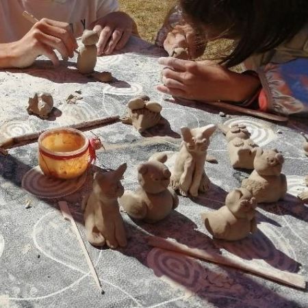 Familles en Orres : Atelier conté et création d'animaux en argile_Les Orres