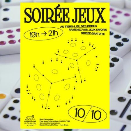 Soirée jeux de société au Tiers-lieu_Les Orres - Soirée jeux de société au Tiers-lieu_Les Orres