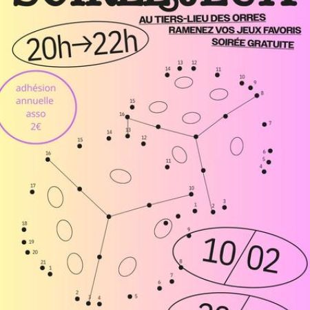 Soirée jeux de société au Tiers-lieu_Les Orres - Soirée jeux de société au Tiers-lieu_Les Orres