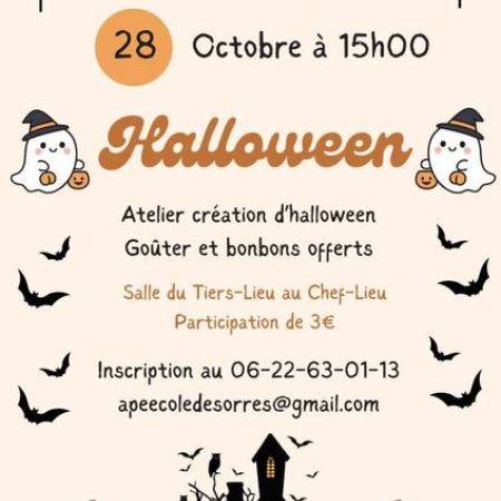 Atelier créatif spécial Halloween_Les Orres - Atelier créatif spécial Halloween_Les Orres