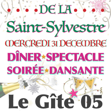 Dîner spectacle & soirée dansante St-Sylvestre au Gîte 05_Les Orres - Dîner spectacle & soirée dansante St-Sylvestre au Gîte 05_Les Orres