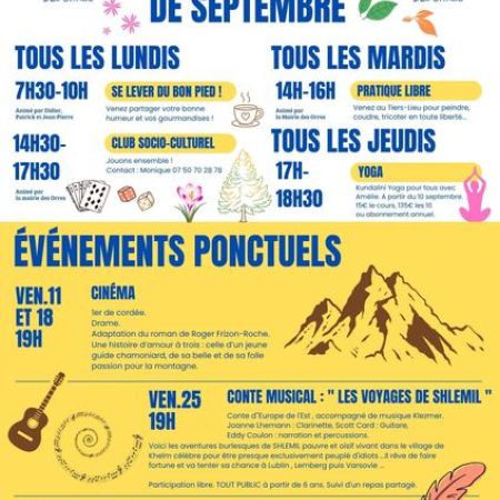 Conte musical au Tiers-lieu : "Les Voyages de Shlemil"_Les Orres - Conte musical au Tiers-lieu : "Les Voyages de Shlemil"_Les Orres