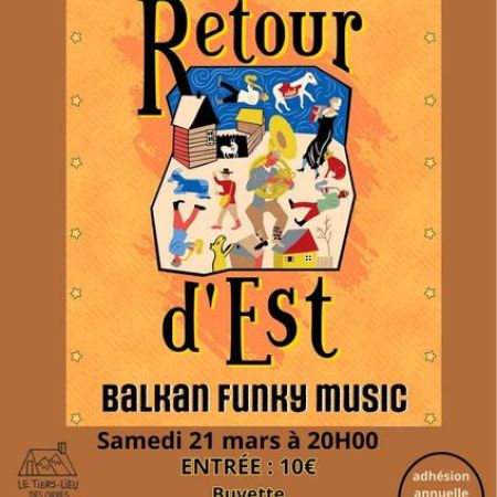 Concert : Retour d'Est - Balkan funky music_Les Orres - Concert : Retour d'Est - Balkan funky music_Les Orres