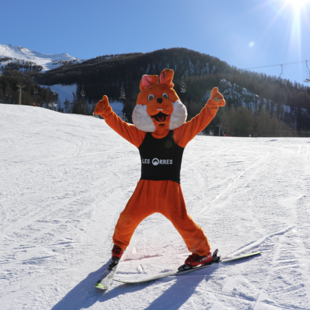 Rencontre avec l'Happy, notre mascotte_Les Orres - Rencontre avec l'Happy, notre mascotte_Les Orres