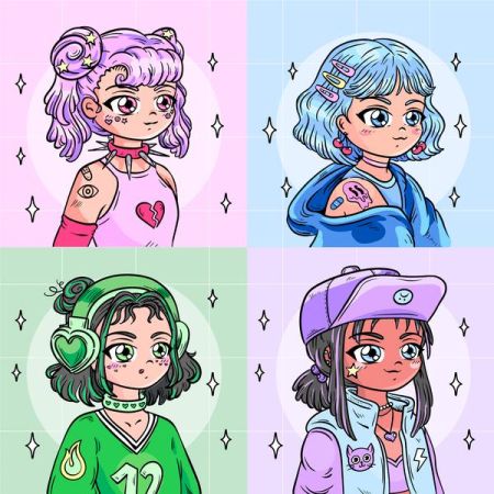 Dessine un personnage de Manga_Les Orres - Dessine un personnage de Manga_Les Orres