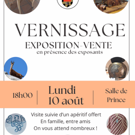 Vernissage : Exposition - vente aux Orres_Les Orres - Vernissage : Exposition - vente aux Orres_Les Orres