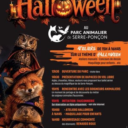 Halloween au Parc Animalier de Serre-Ponçon_Le Sauze-du-Lac - Halloween au Parc Animalier de Serre-Ponçon_Le Sauze-du-Lac
