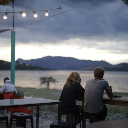 Terrasse - Brise Bar Restaurant - Spot de Kite/Wing CROTS - Terrasse - Brise Bar Restaurant - Spot de Kite/Wing CROTS
