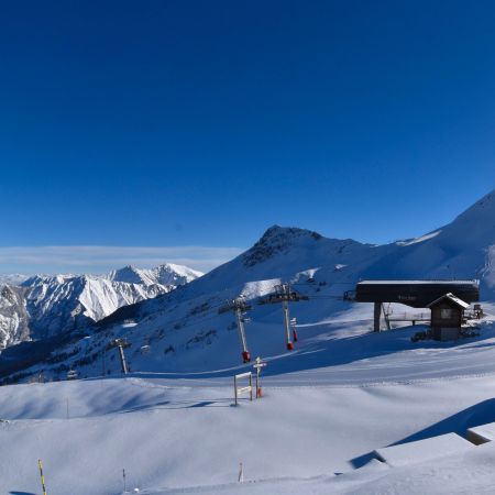 Webcam Les Orres, les crêtes en hiver, station de ski des Hautes-Alpes