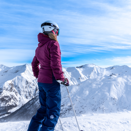 Ski les Orres paysage hiver